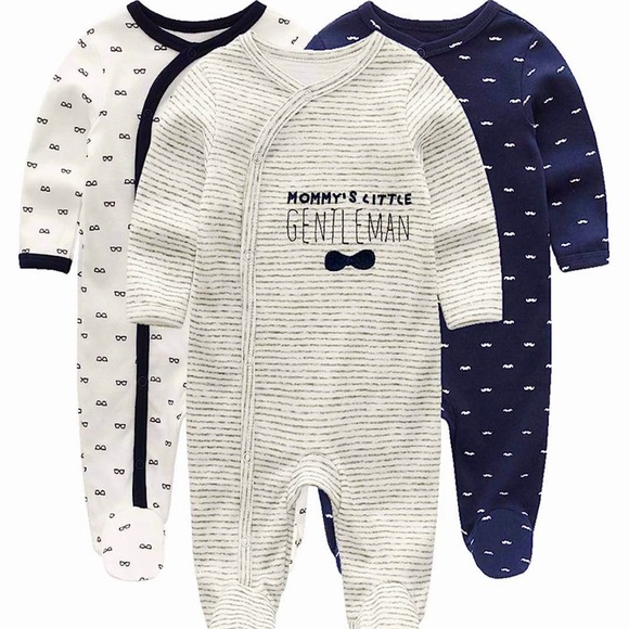 Kiddiezoom Other - Kiddiezoom Footed Sleep and Play One-Piece Romper Jumpsuit Pajamas Set (3)